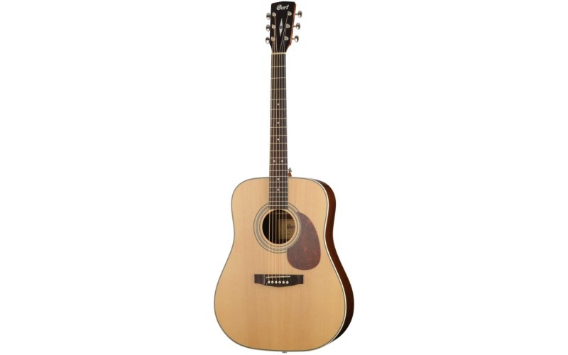 Cort EARTH80 NS Earth Series Акустическая гитара, цвет натуральный матовый