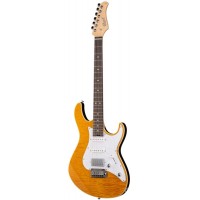 Cort G280 Select AM G Series Электрогитара, желтая