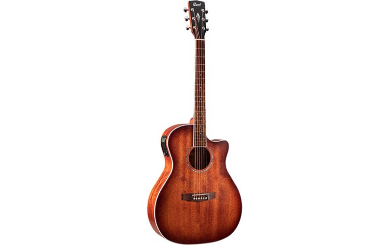 Cort GA-MEDX-M-OP-bag Grand Regal Series Электроакустическая гитара, цвет натуральный, с чехлом
