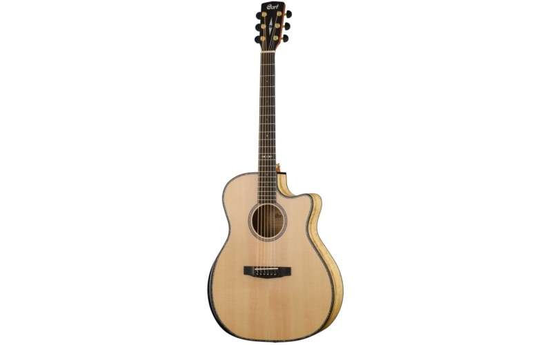 Cort GA-MY-Bevel-NAT Grand Regal Series Электроакустическая гитара с вырезом
