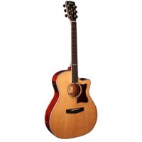 Cort GA5F-CB-NAT Grand Regal Series Электроакустическая гитара, с вырезом, цвет натуральный