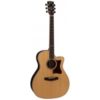 Cort GA5F-PF-NAT Grand Regal Series Электроакустическая гитара, с вырезом, цвет натуральный