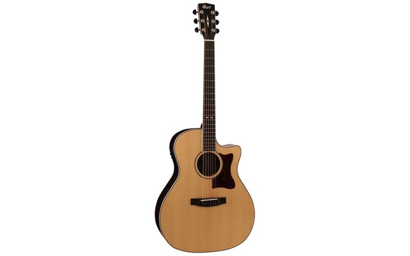Cort GA5F-PF-NAT Grand Regal Series Электроакустическая гитара, с вырезом, цвет натуральный