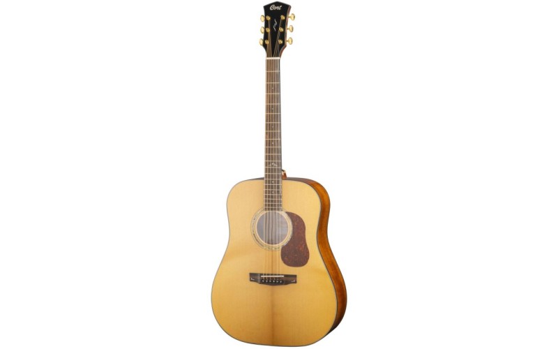 Cort GOLD D6 NAT Gold Акустическая гитара, цвет натуральный глянцевый