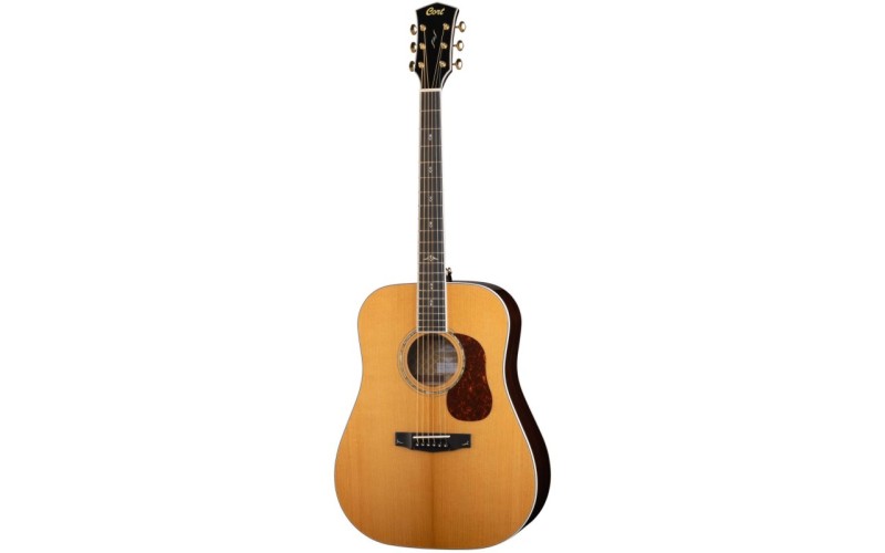 Cort Gold-D8-NAT Gold Series Акустическая гитара, цвет натуральный