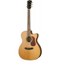 Cort Gold-OC6 Bocote WCASE NAT Gold Series Электроакустическая гитара, цвет натуральный, с чехлом