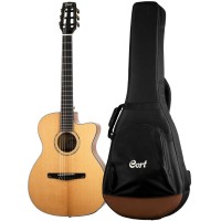 Cort Gold-OC8-NYLON-NAT Gold Series Классическая гитара со звукоснимателем, с вырезом