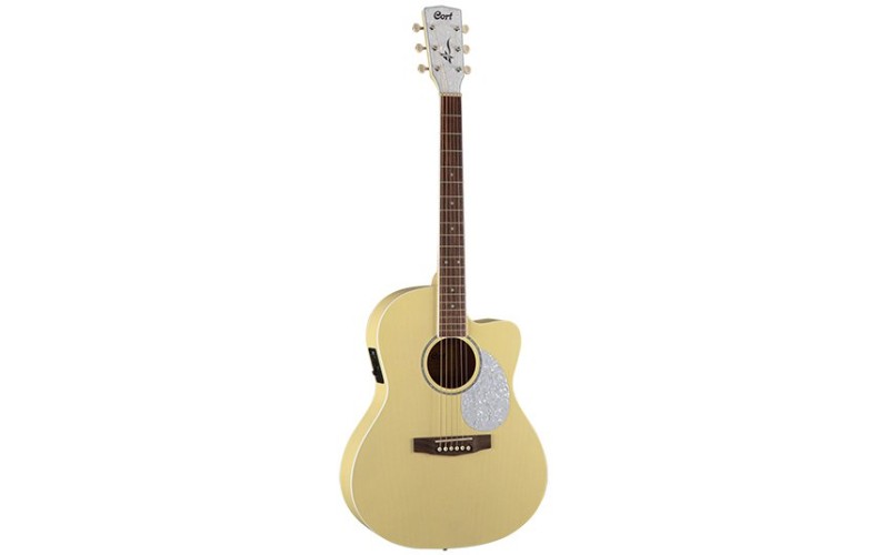 Cort Jade Classic PYOP Jade Series Электроакустическая гитара, желтая