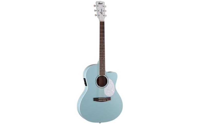 Cort Jade-Classic SKOP Jade Series Электроакустическая гитара, голубая