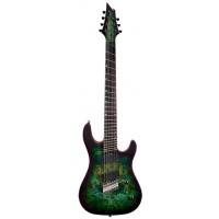 Cort KX500FF-SDG KX Series Электрогитара 7-струнная, зеленая