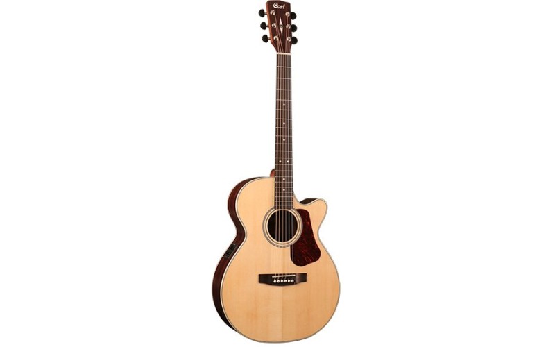 Cort L150F NS Luce Series Электроакустическая гитара с вырезом, цвет натуральный