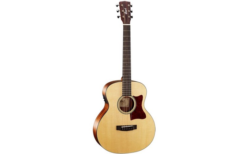 Cort Little-CJ-OP-BAG CJ Series Электроакустическая гитара 3/4, цвет натуральный