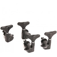 Cort MHC4-2+2-BK Колки для бас-гитары, 2+2, черные