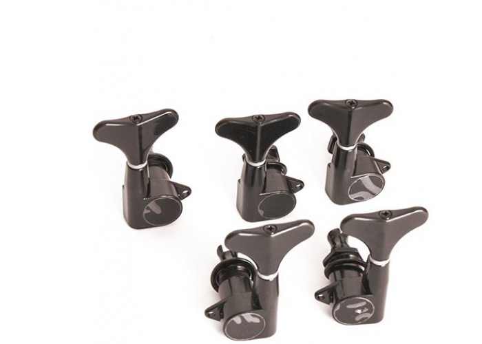 Cort MHC5-3+2-BK Колки для бас-гитары, 3+2, черные