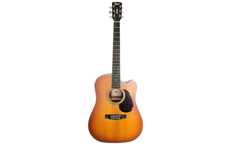 CORT MR600F LVBS MR Series Электроакустическая гитара, с вырезом
