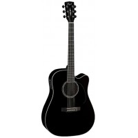 Cort MR710F-BK MR Series Электроакустическая гитара, с вырезом, черная