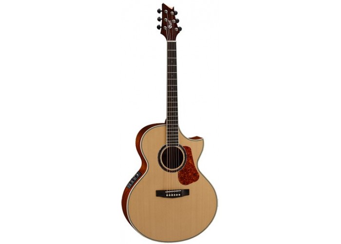 Cort NDX-20-NAT NDX Series Электроакустическая гитара, с вырезом, цвет натуральный глянцевый