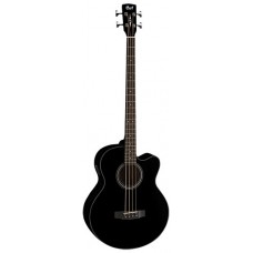 Cort SJB5F-BK Acoustic Bass Series Электроакустическая бас-гитара, с вырезом, черная