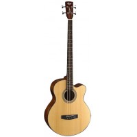 Cort SJB5F-NS Acoustic Bass Series Электроакустическая бас-гитара, с вырезом, цвет натуральный