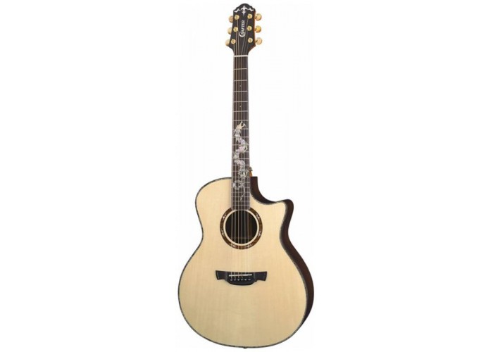 CRAFTER DG G-1000ce - электроакустическая гитара, верхняя дека Solid ель