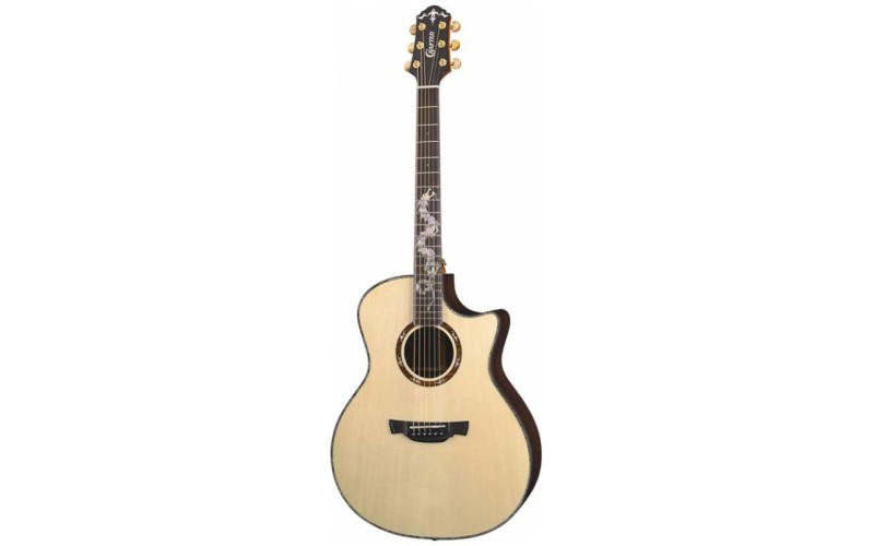 CRAFTER DG G-1000ce - электроакустическая гитара, верхняя дека Solid ель