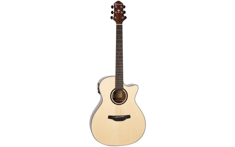 CRAFTER HG-250CE N - электроакустическая гитара с вырезом