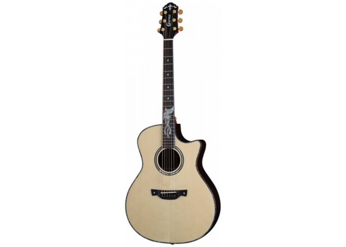 CRAFTER PK G-1000ce - электроакустическая гитара, верхняя дека Solid ель