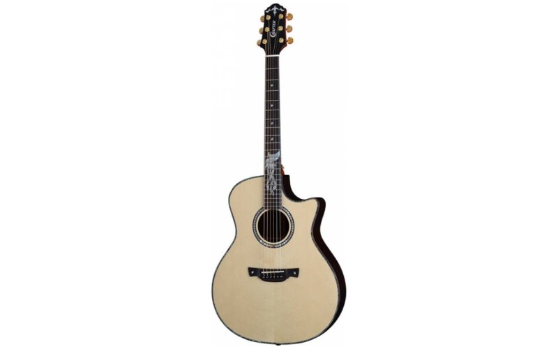 CRAFTER PK G-1000ce - электроакустическая гитара, верхняя дека Solid ель