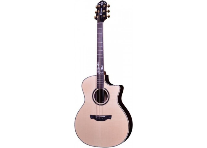 CRAFTER SH G-1000ce - электроакустическая гитара, верхняя дека Solid ель