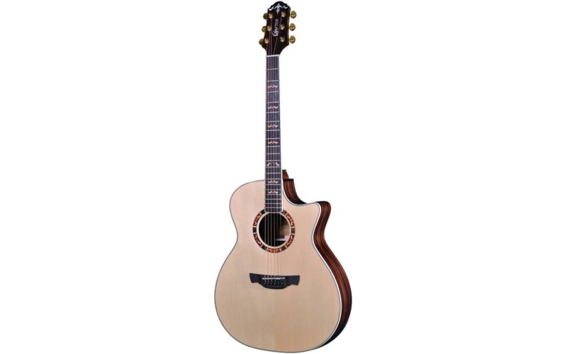 CRAFTER STG G-22ce - электроакустическая гитара, верхняя дека Solid ель