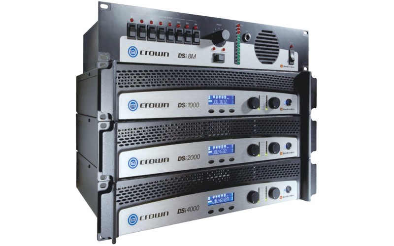 CROWN DSi 1000 усилитель с DSP