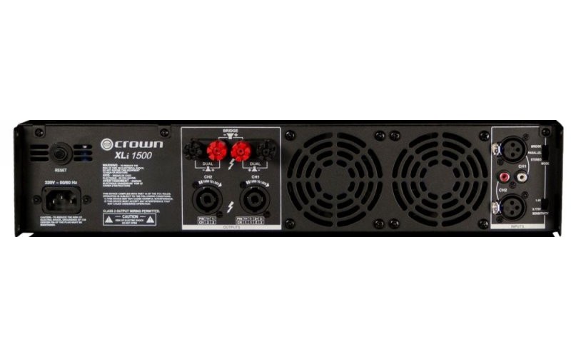 CROWN XLi 1500 усилитель Cтерео