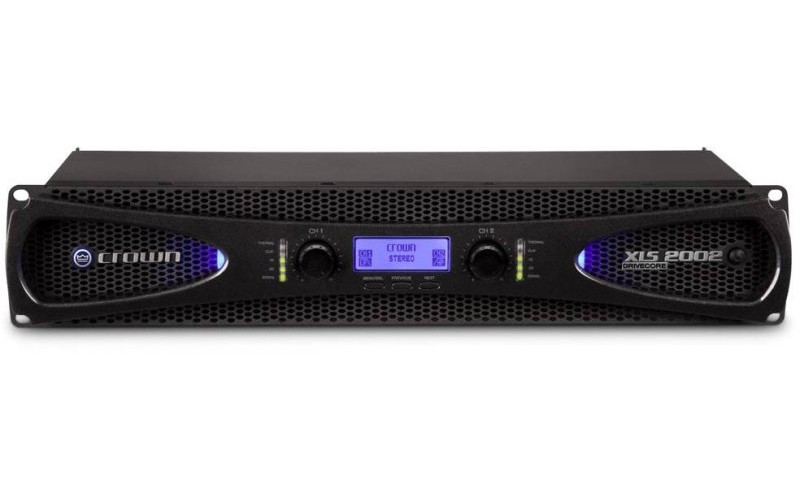 Crown XLS 2002 усилитель c DSP Стерео 2Ом - 1050Вт/ 4Ом - 650Вт/ 8Ом - 375Вт Мост 8Ом - 1300Вт/ 4Ом