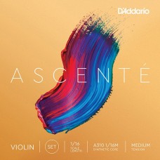 D'Addario A310-1/16M Ascente Комплект струн для скрипки 1/16, среднее натяжение