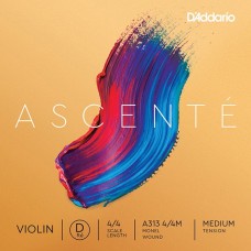 D'Addario A313-4/4M Ascente Отдельная струна D для скрипки 4/4, среднее натяжение