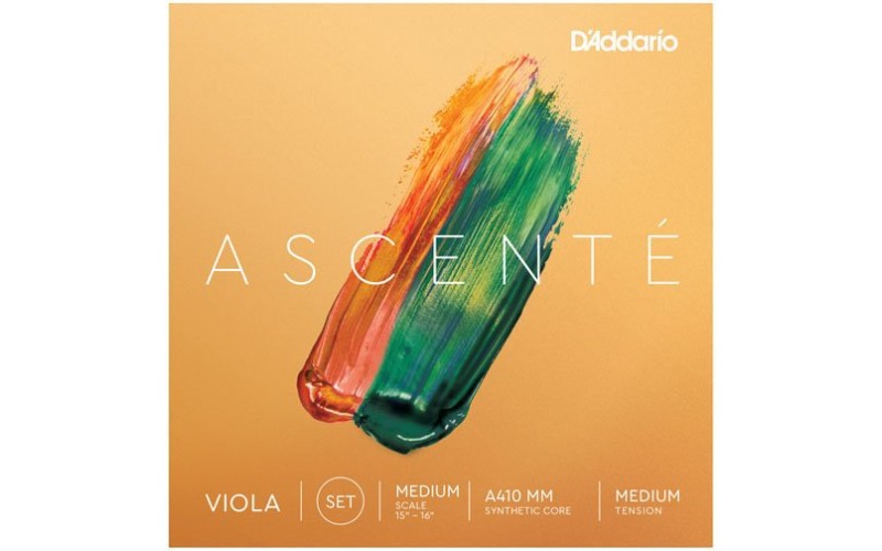 D'Addario A410-MM Ascente Комплект струн для альта, среднее натяжение