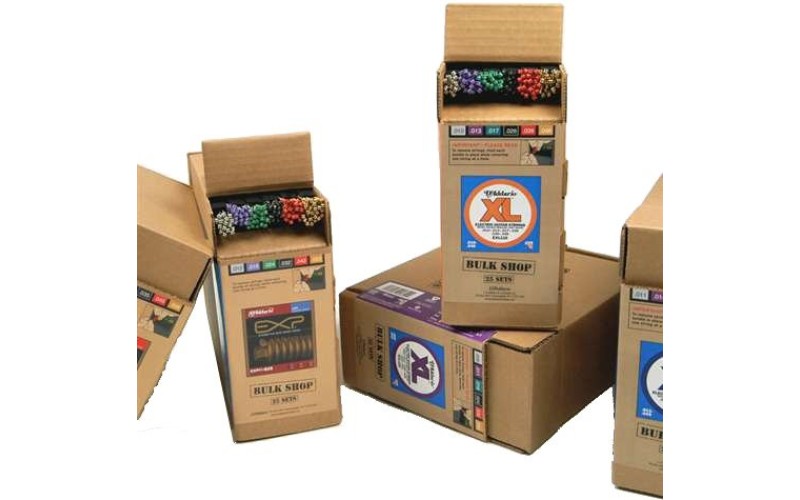 D'Addario AG100 Набор отдельных струн для акустической гитары, 146шт, 10-56