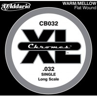 D'Addario CB032 Chromes Bass Отдельная струна для бас-гитары, 032