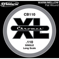D'Addario CB110 Chromes Bass Отдельная струна для бас-гитары, 110