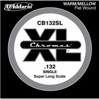 D'Addario CB132SL Chromes Bass Отдельная струна для бас-гитары, 132, Super Long Scale