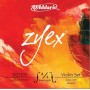 D'ADDARIO DZ310S 4/4M Zyex струны скрипичные 4/4, medium (Silver D)