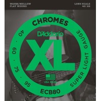 D'ADDARIO ECB80 - струны для бас-гитары, 40-95