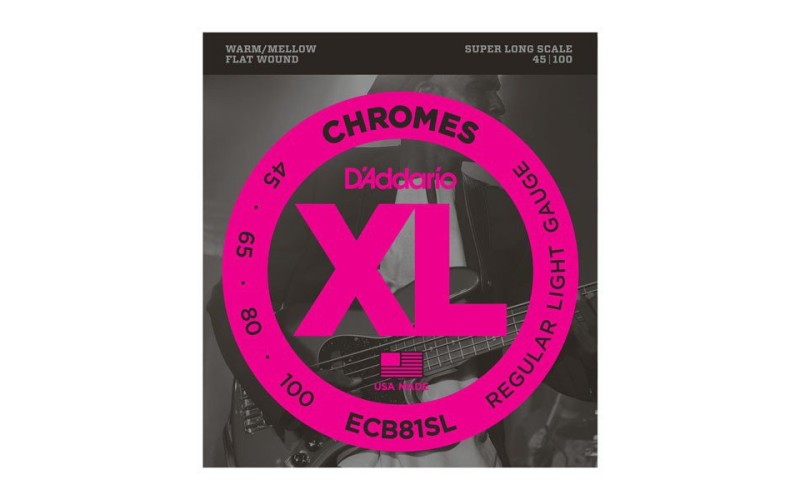 D'ADDARIO ECB81SL струны для бас-гитары, 45-100