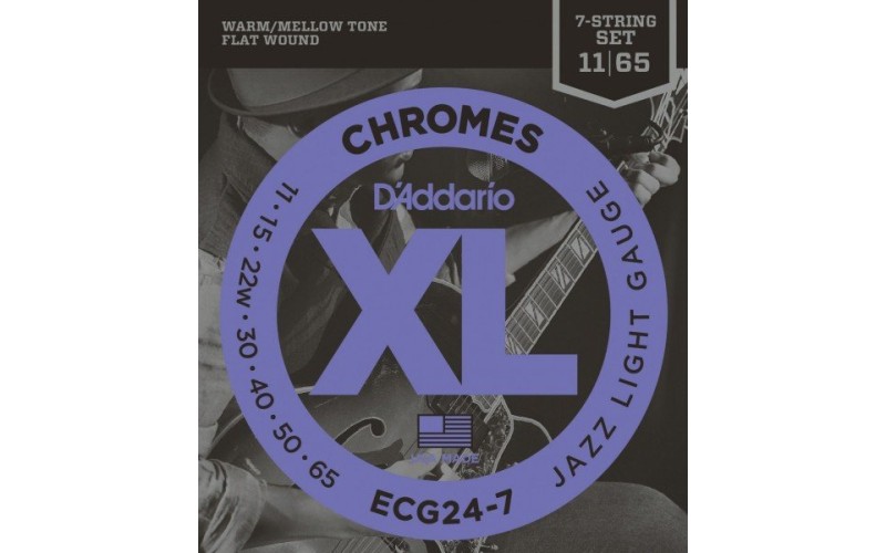 D'ADDARIO ECG24-7 струны для 7 струнной электрогитары