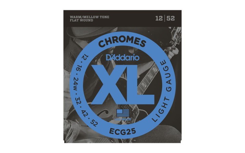 D'ADDARIO ECG25 струны для электрогитары, 12-52