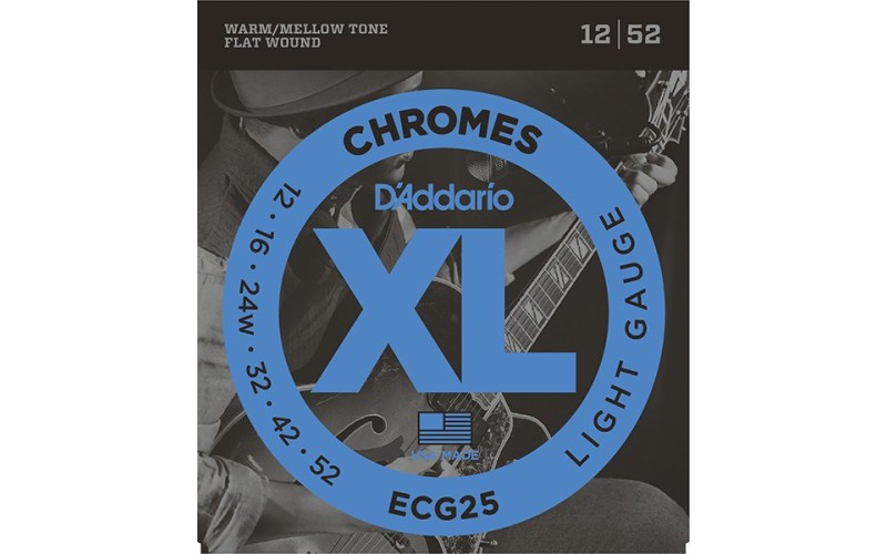 D'ADDARIO ECG25 струны для электрогитары, 12-52