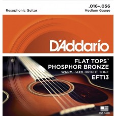 D'ADDARIO EFT13 - струны для резонаторной гитары