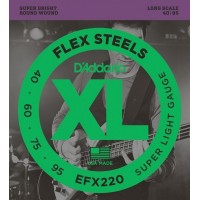 D'ADDARIO EFX220 струны для бас гитары, Super Light, 40-95