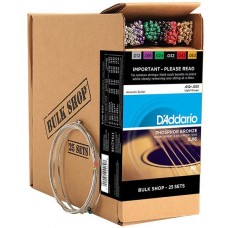 D'Addario EJ16-B25 Phosphor Bronze Струны для акустической гитары ф/бронза, 25 комплектов, 12-53