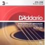 D'ADDARIO EJ17-3D - Струны для акустической гитары, набор